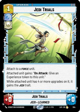 Jedi Trials (Foil) (554) - Legends of the Force Foil