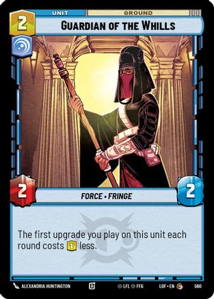 Guardian of the Whills (Foil) (560) - Legends of the Force Foil