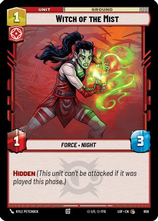 Witch of the Mist (Foil) (656) - Legends of the Force Foil