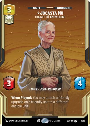 Jocasta Nu - The Gift of Knowledge (Prestige) (1038) - Legends of the Force