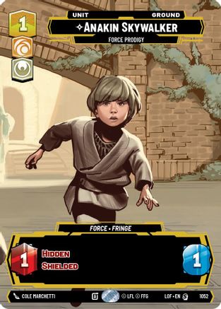 Anakin Skywalker - Force Prodigy (Prestige) (1052) - Legends of the Force