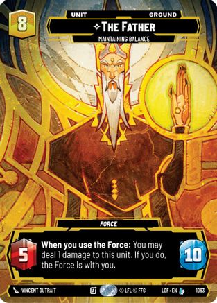 The Father - Maintaining Balance (Prestige) (1063) - Legends of the Force