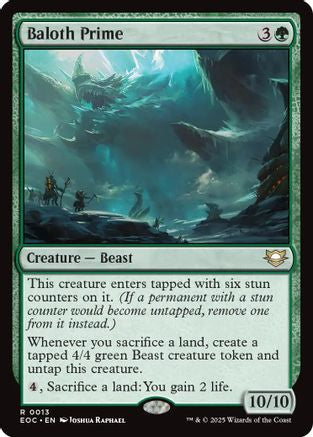 Baloth Prime (EOC-013) - Commander: Edge of Eternities