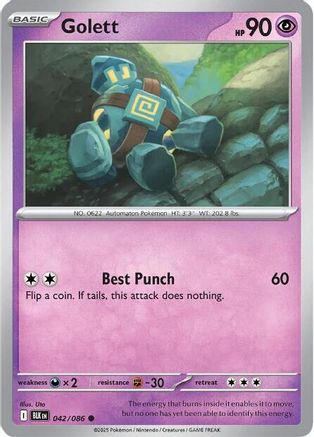 Golett 042/086 SV Black Bolt - Common