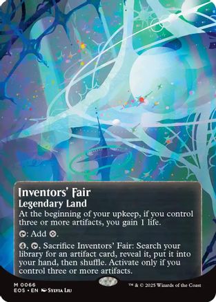 Inventors' Fair (0066) (Borderless) (EOS-066) - Edge of Eternities: Stellar Sights