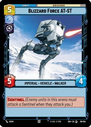 Blizzard Force AT-ST (89/104) (89/104) - Intro Battle Hoth