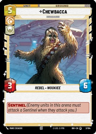 Chewbacca - Rrruuuurrr (3/104) - Intro Battle Hoth