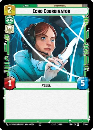 Echo Coordinator (7/104) - Intro Battle Hoth