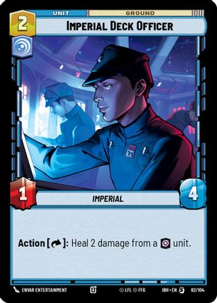 Imperial Deck Officer (62/104) - Intro Battle Hoth