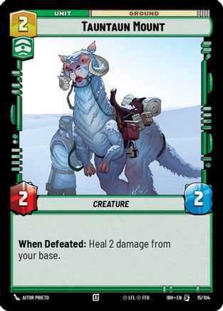 Tauntaun Mount (15/104) - Intro Battle Hoth