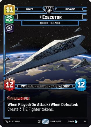 Executor - Might of the Empire (88) - Organized Play Promos Foil