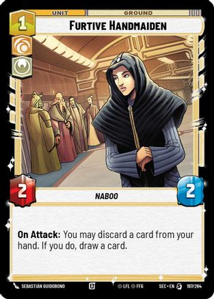 Furtive Handmaiden (197/264) - Secrets of Power