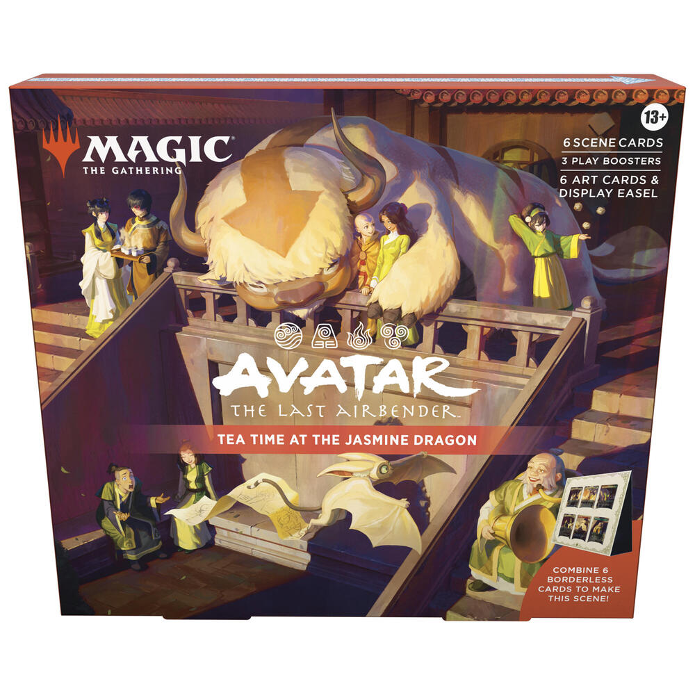 Magic the Gathering - Avatar The Last Airbender - Tea Time at the Jasmine Dragon Scene Box