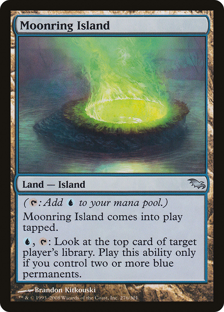 Moonring Island (SHM-276) - Shadowmoor Foil