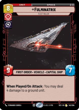 Fulminatrix - Fleet Killer (142/264) - Secrets of Power