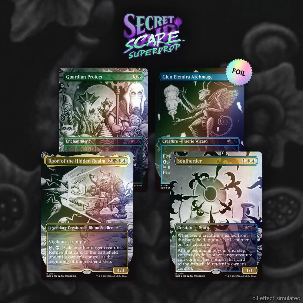 Magic the Gathering - Secret Lair Drop: Dreaming Darkly - Rainbow Foil Edition