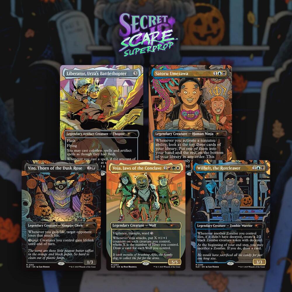 Magic the Gathering - Secret Lair Drop: Trick or Treat - Non-Foil Edition