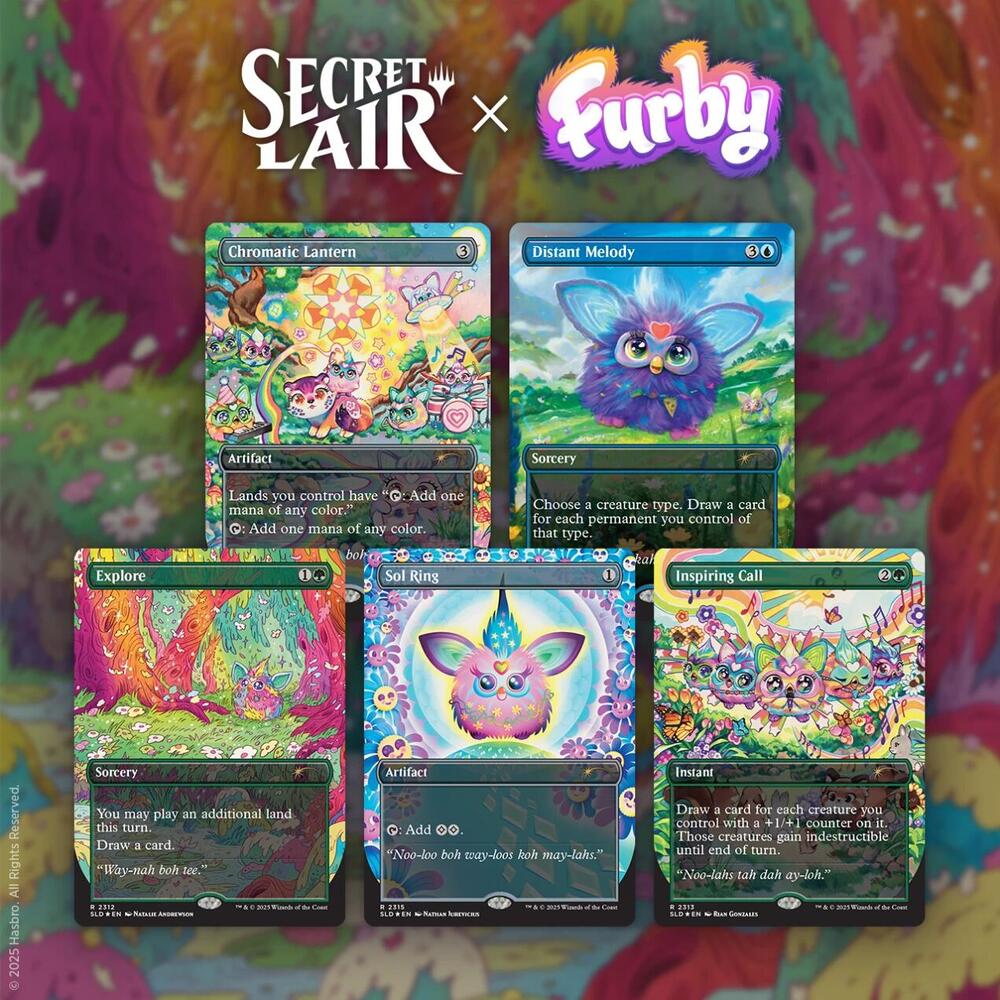 Magic the Gathering - Secret Lair x Furby: Doo-ay Noo-lah - Non-Foil Edition