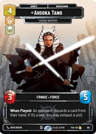 Ahsoka Tano - Chasing Whispers (160) - Sector and Regional Promos Season 1