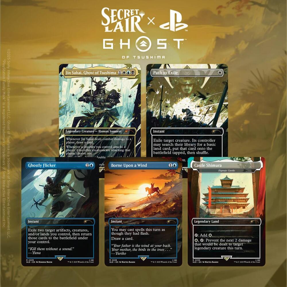 Magic the Gathering - Secret Lair x Ghost of Tsushima - Non-Foil Edition