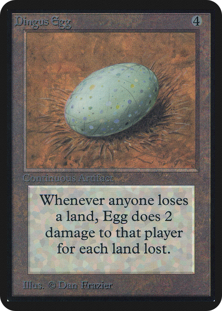 Dingus Egg (LEA-241) - Limited Edition Alpha