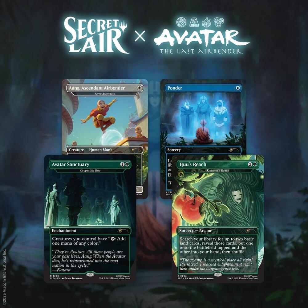 Magic the Gathering - Secret Lair x Avatar - A Lot To Learn - Non-Foil