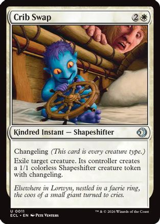 Crib Swap (ECL-011) - Lorwyn Eclipsed Foil
