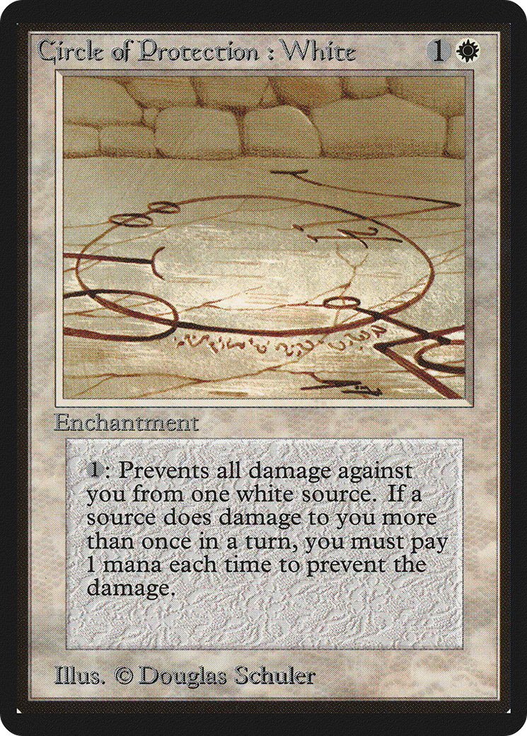 Circle of Protection: White (LEB-14) - Limited Edition Beta