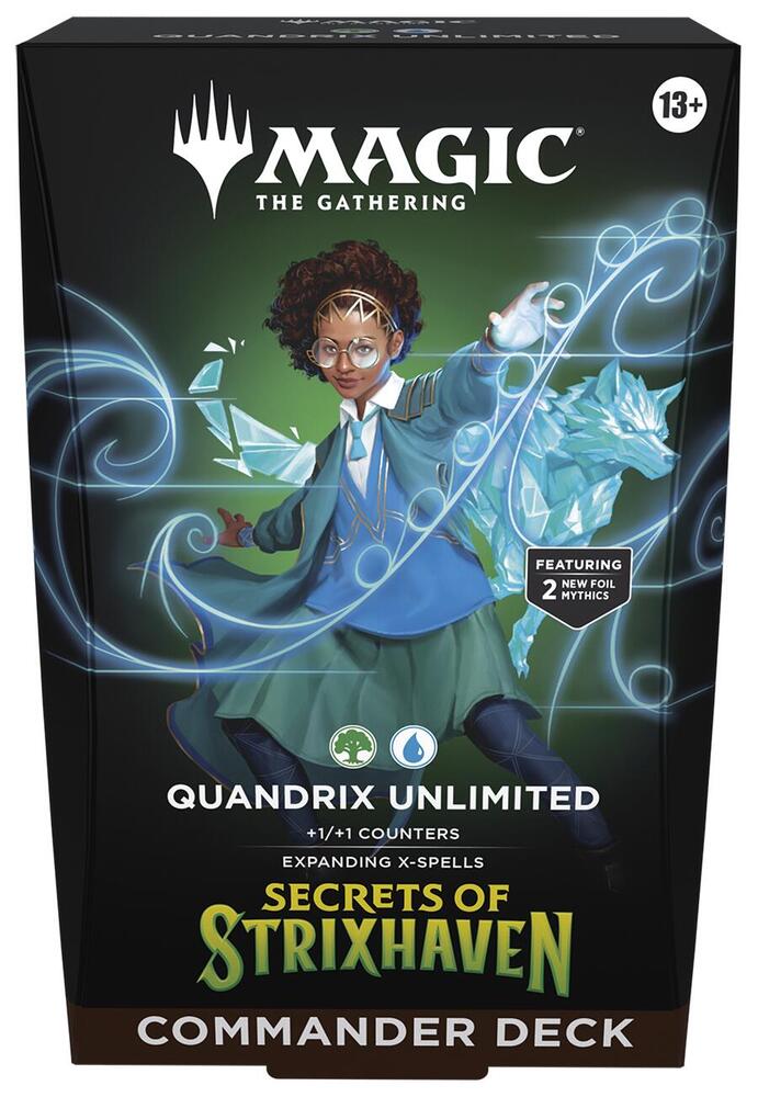 Magic the Gathering - Secrets of Strixhaven - Quandrix Unlimited Commander Deck