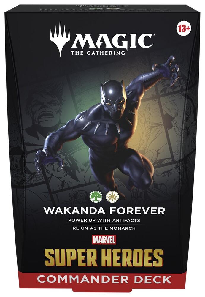 Magic the Gathering - Marvel Super Heroes - Commander Deck - Wakanda Forever