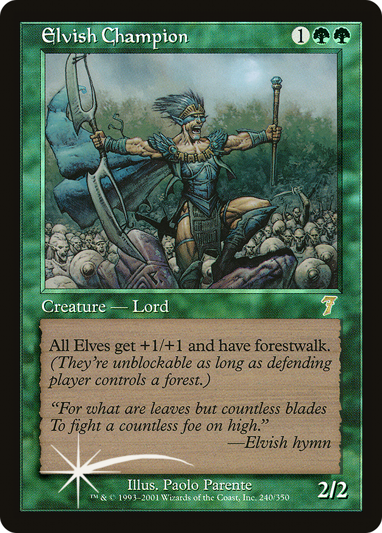 Elvish Champion (7ED-240) - 7th Edition Foil
