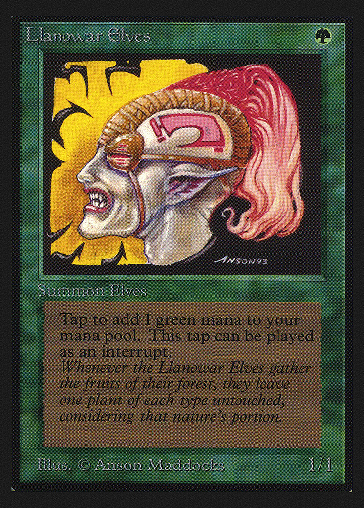 Llanowar Elves (CE) (CED-211) - Collectors' Edition
