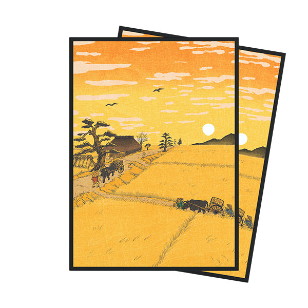 Standard - Ukiyo-e: Dusk Over Edo - Matte Art Sleeves (100ct)