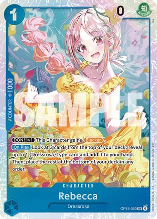 Rebecca (OP15-053) (OP15-053) - Adventure on Kami's Island Foil