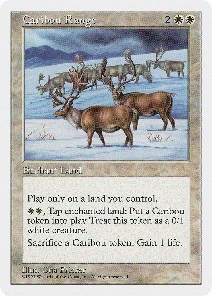 Caribou Range (5ED-14) - Fifth Edition