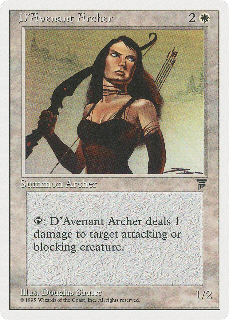D'Avenant Archer (CHR-5) - Chronicles
