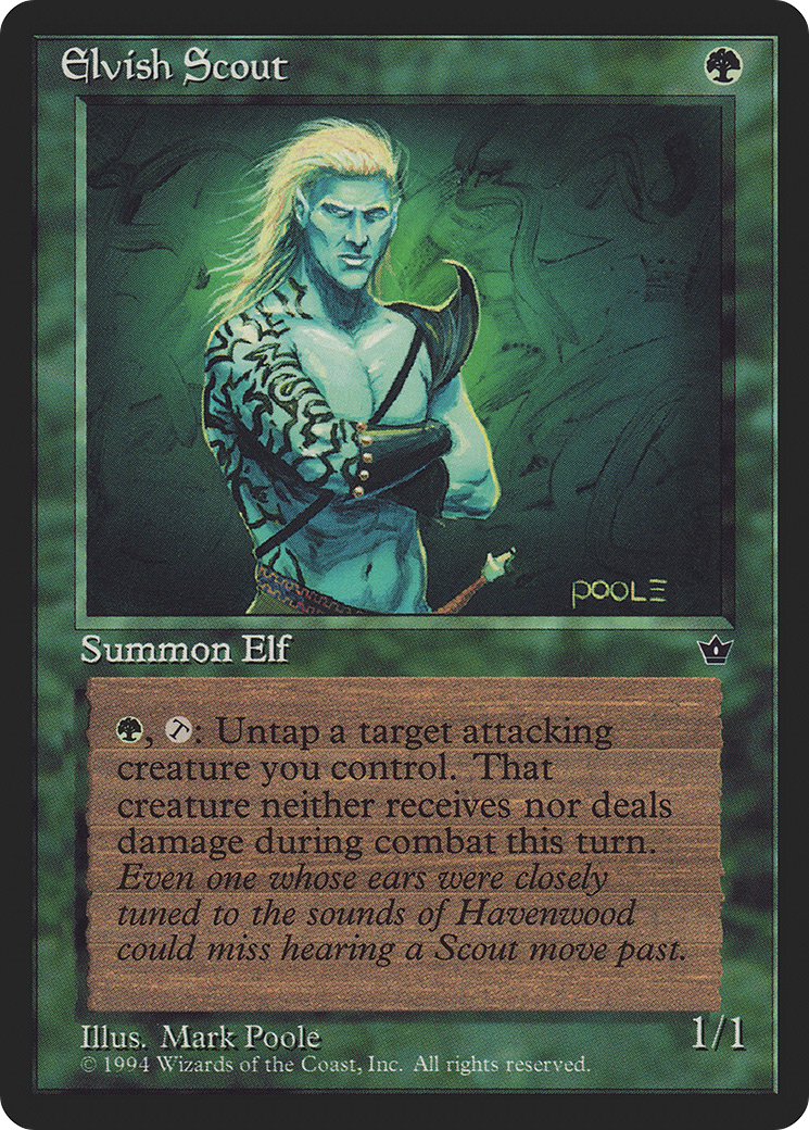 Elvish Scout (FEM-68) - Fallen Empires