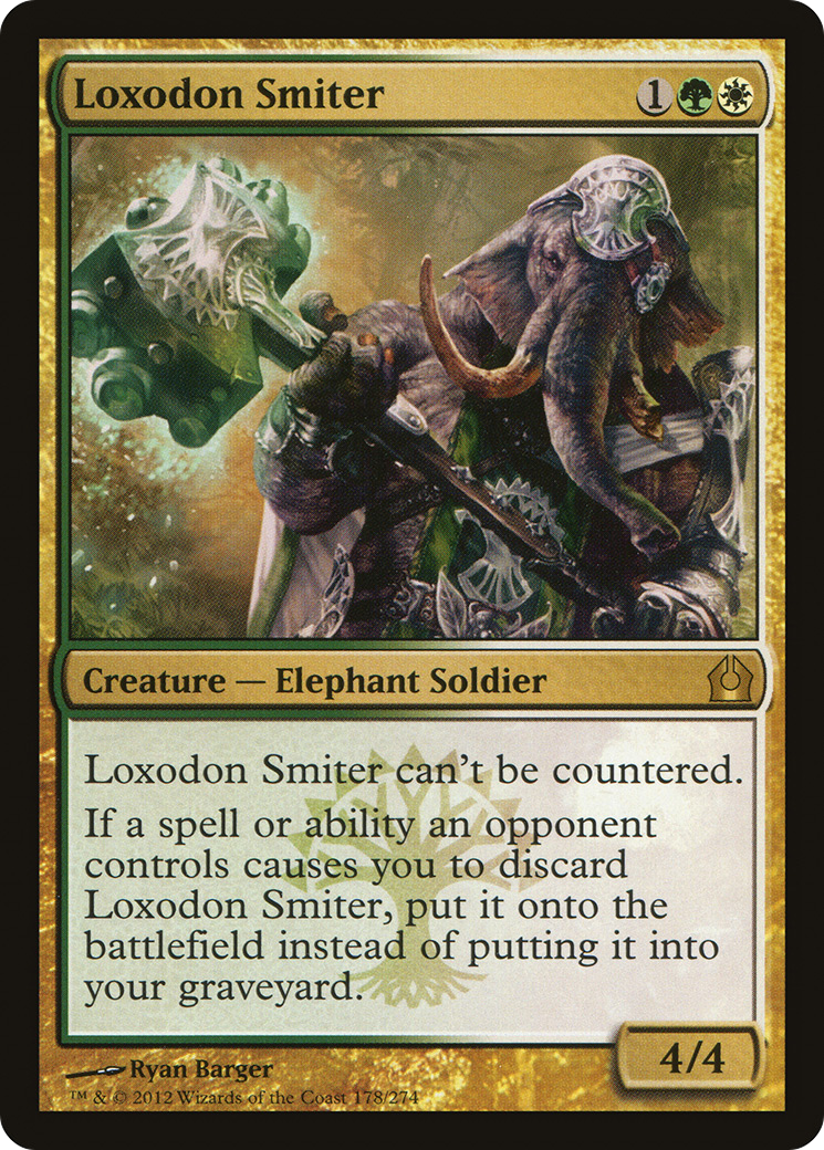 Loxodon Smiter (RTR-178) - Return to Ravnica