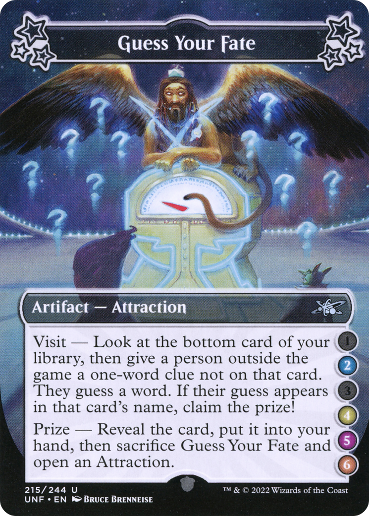 Guess Your Fate (2-4-5-6) (UNF-215C) - Unfinity Foil