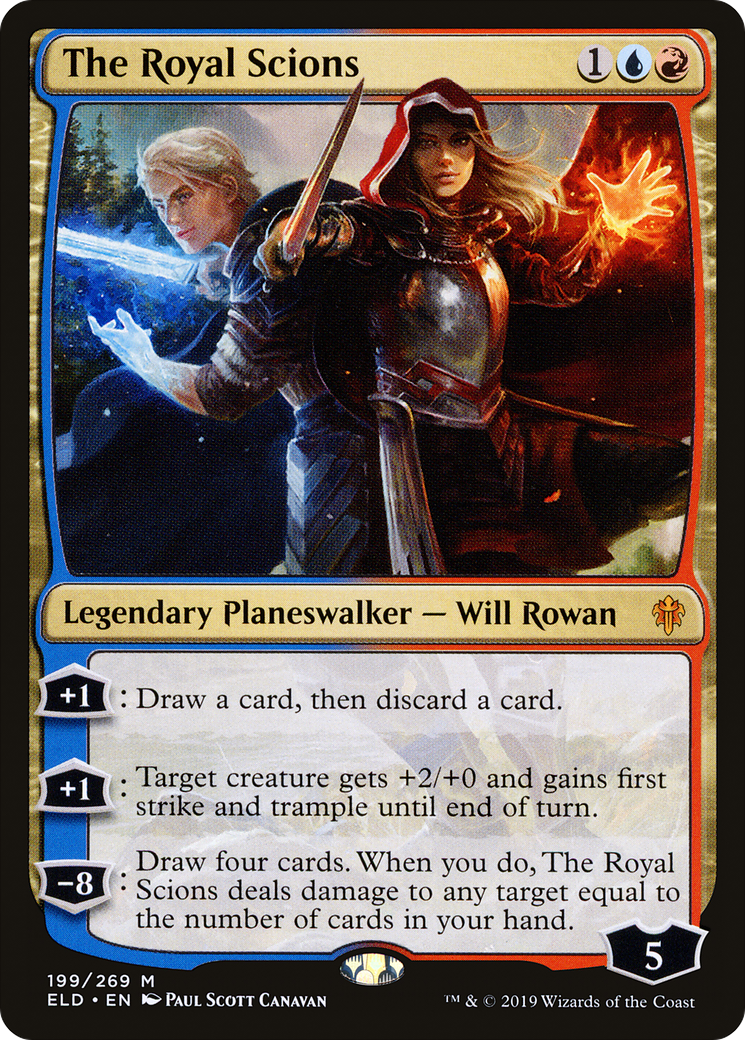 The Royal Scions (ELD-199) - Throne of Eldraine Foil