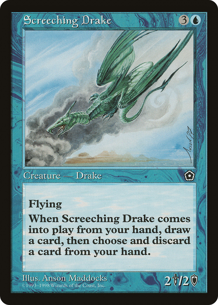 Screeching Drake (P02-44) - Portal Second Age