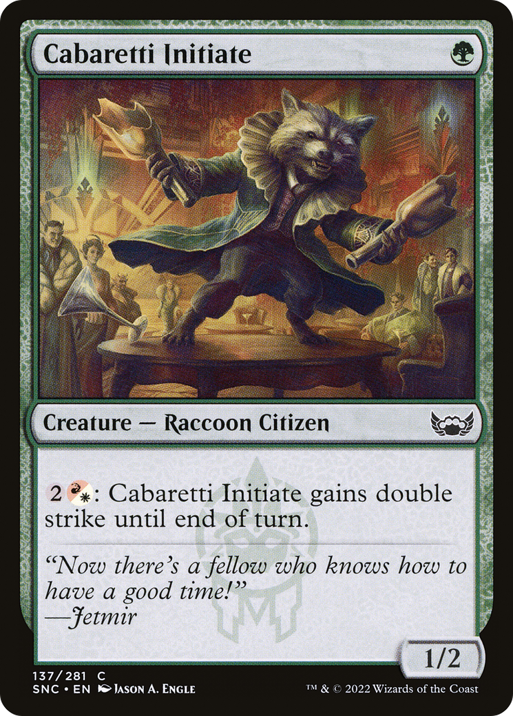 Cabaretti Initiate (SNC-137) - Streets of New Capenna