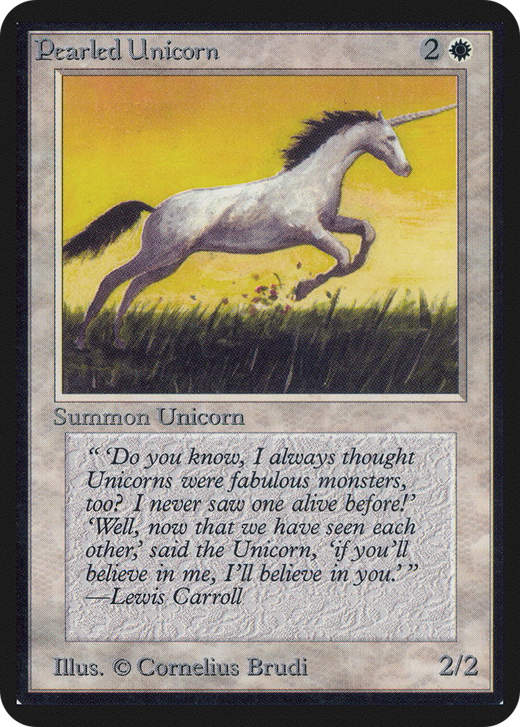 Pearled Unicorn (LEA-30) - Limited Edition Alpha