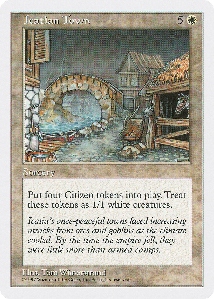 Icatian Town (5ED-38) - Fifth Edition