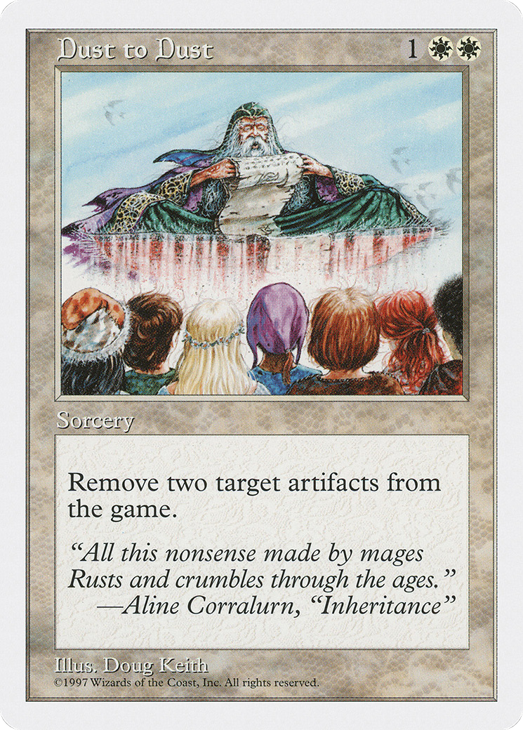 Dust to Dust (5ED-29) - Fifth Edition