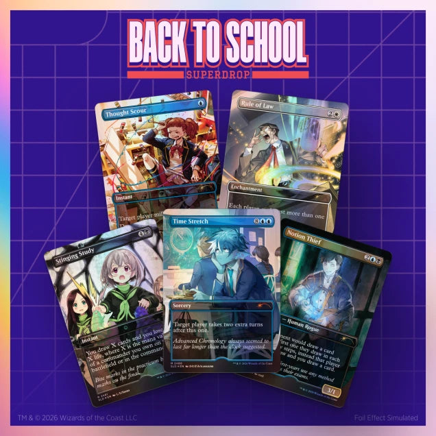 Magic the Gathering - Secret Lair - Maho Gakuin Seishun Hakusho - Traditional Foil