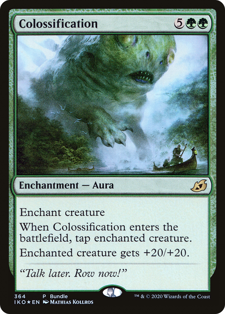 Colossification (UMP-364) - Ikoria: Lair of Behemoths Foil