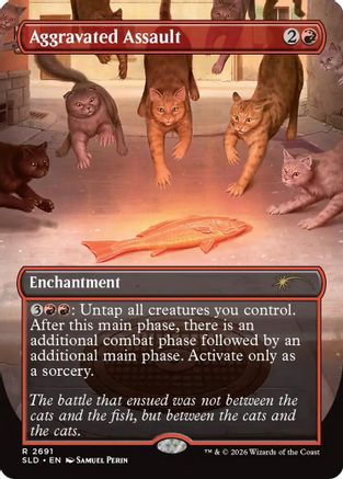 Aggravated Assault (SLD-2691) - Secret Lair Drop Series