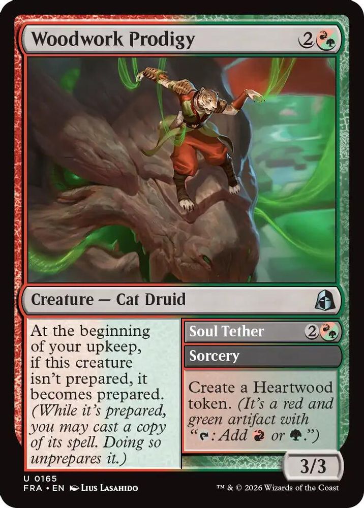 Woodwork Prodigy (FRA-165) - Reality Fracture Foil
