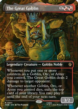 The Great Goblin (Borderless) (HOB-201) - The Hobbit